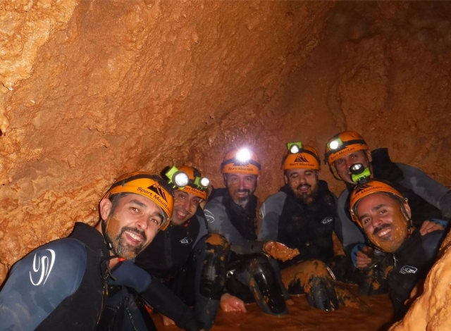 Group in the Rondena cave 